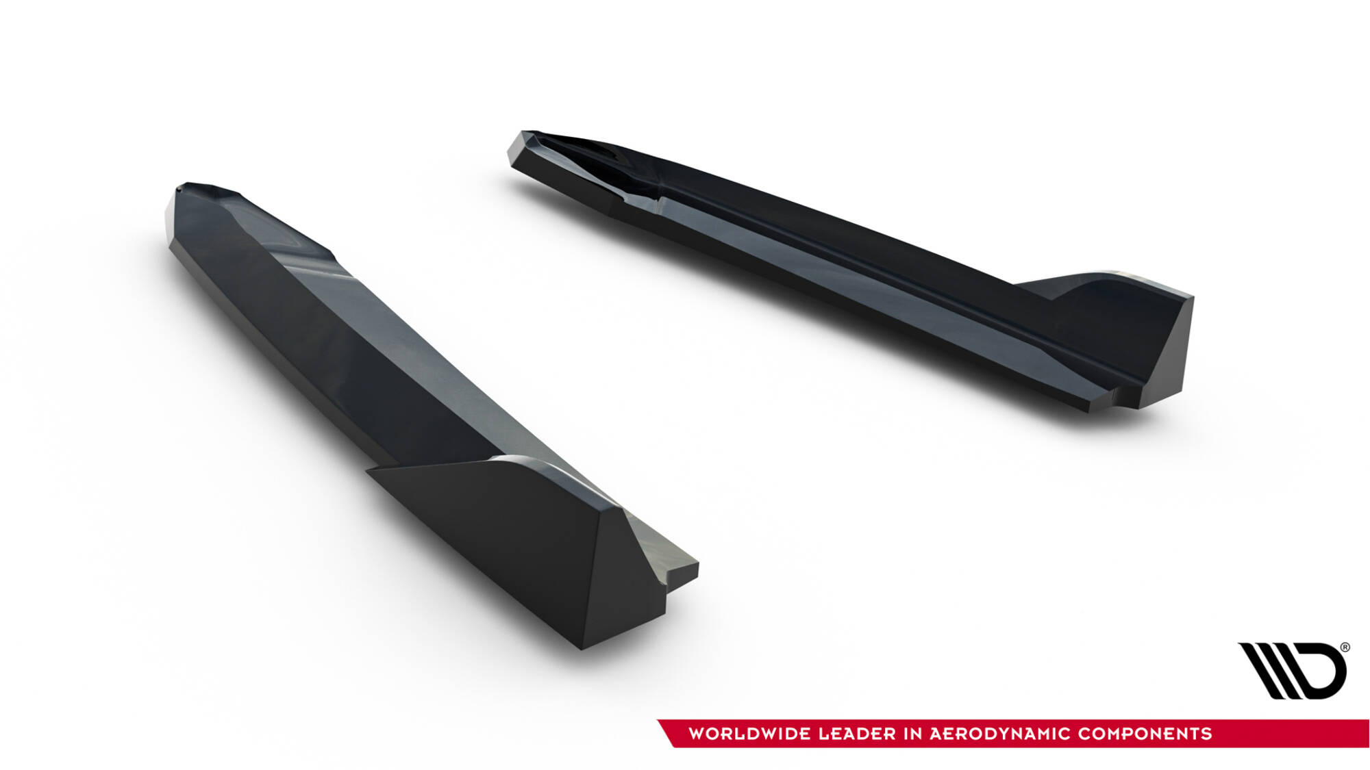 Rear Side Splitters V.8 Skoda Octavia RS Liftback / Combi Mk4 - Image 5