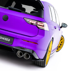 Alternative view of Rear Side Splitters V.8 Volkswagen Golf R Hatchback Mk8 / Mk8 Facelift