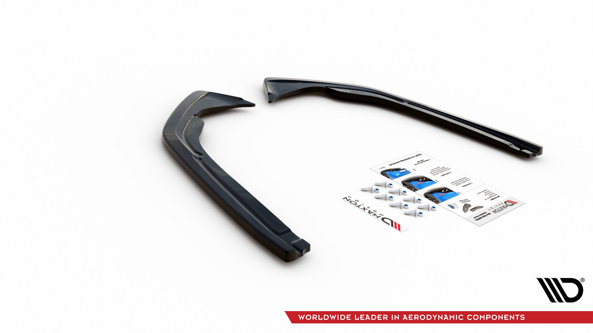 Rear Side Splitters Volkswagen Arteon R-Line Facelift - Image 4