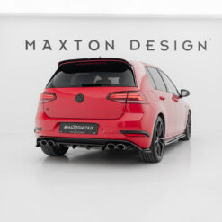 Alternative view of Rear Side Splitters Volkswagen Golf Hatchback R / R-Line Mk7 Facelift