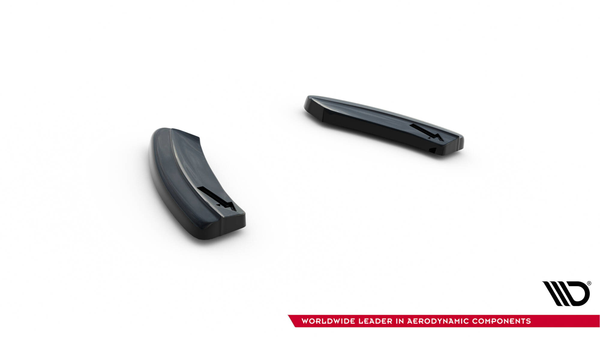 Rear Side Splitters Volkswagen Golf Hatchback R / R-Line Mk7 Facelift - Image 10