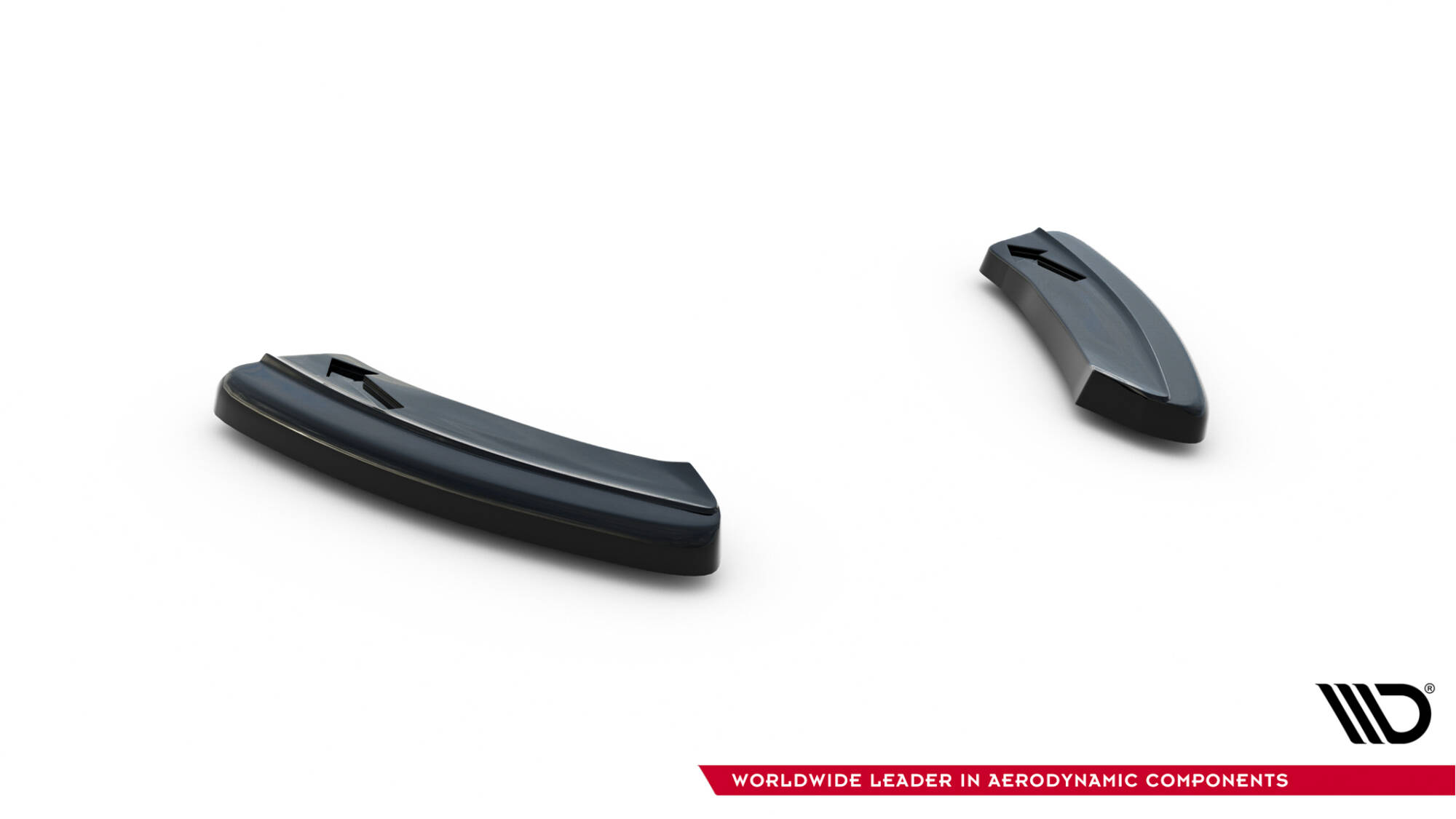 Rear Side Splitters Volkswagen Golf Hatchback R / R-Line Mk7 Facelift - Image 9