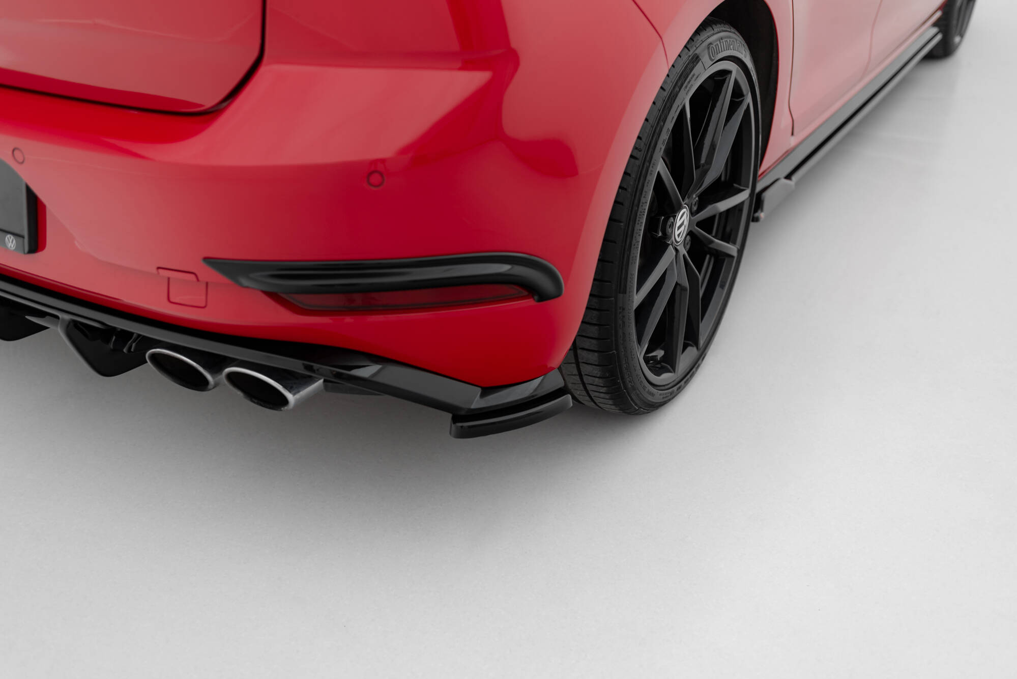 Rear Side Splitters Volkswagen Golf Hatchback R / R-Line Mk7 Facelift - Image 5