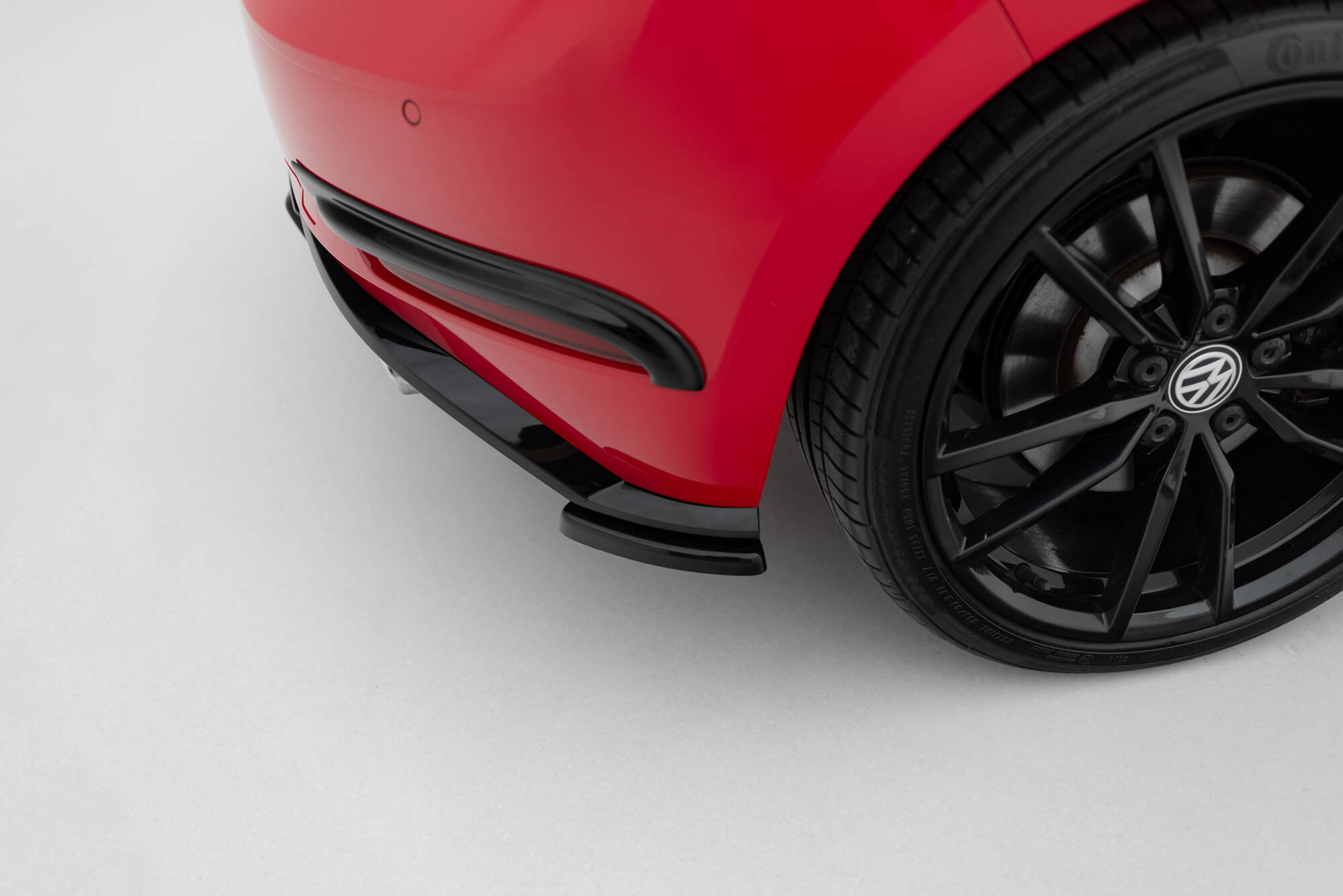 Rear Side Splitters Volkswagen Golf Hatchback R / R-Line Mk7 Facelift - Image 6