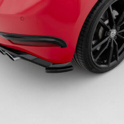 Rear Side Splitters Volkswagen Golf Hatchback R / R-Line Mk7 Facelift