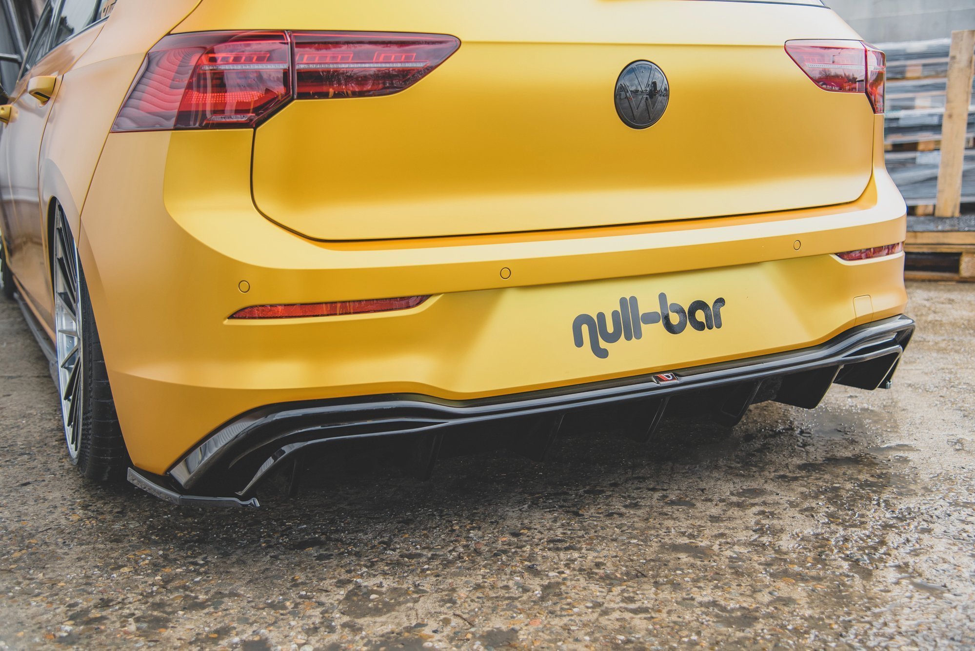 Rear Side Splitters Volkswagen Golf Mk8 - Image 4