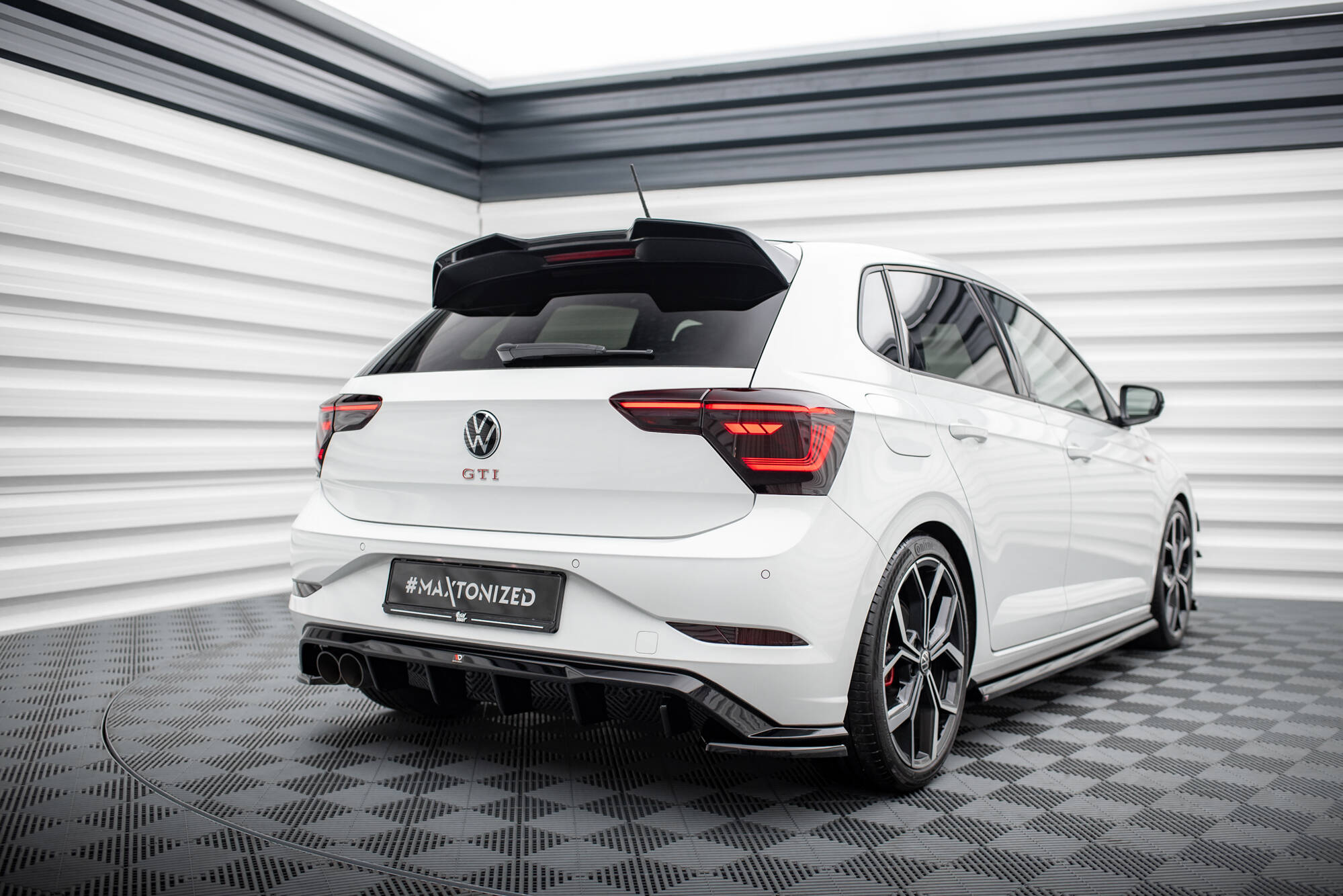 Rear Side Splitters Volkswagen Polo GTI Mk6 Facelift - Image 3