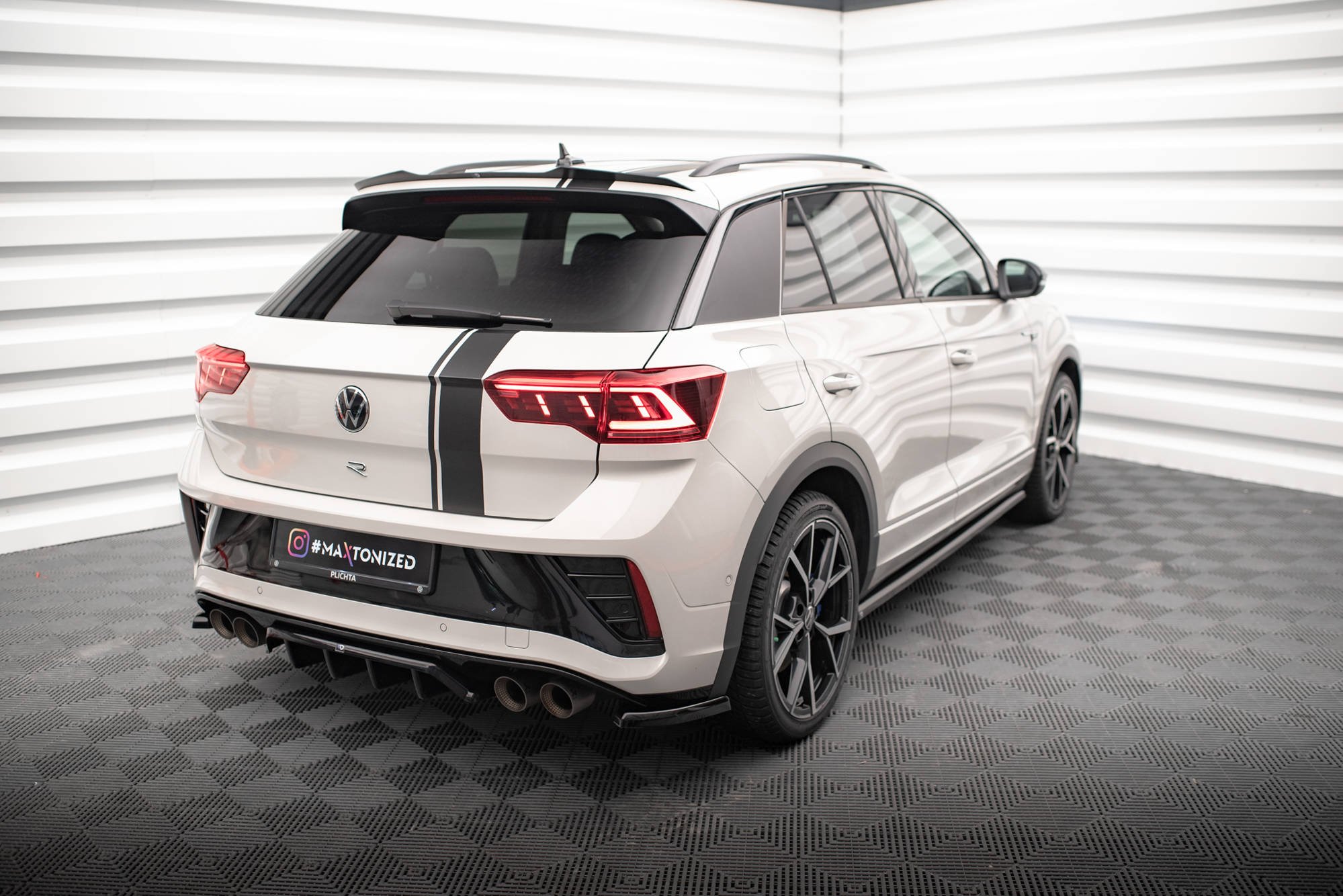 Rear Side Splitters Volkswagen T-Roc R / R-Line Mk1 Facelift - Image 2