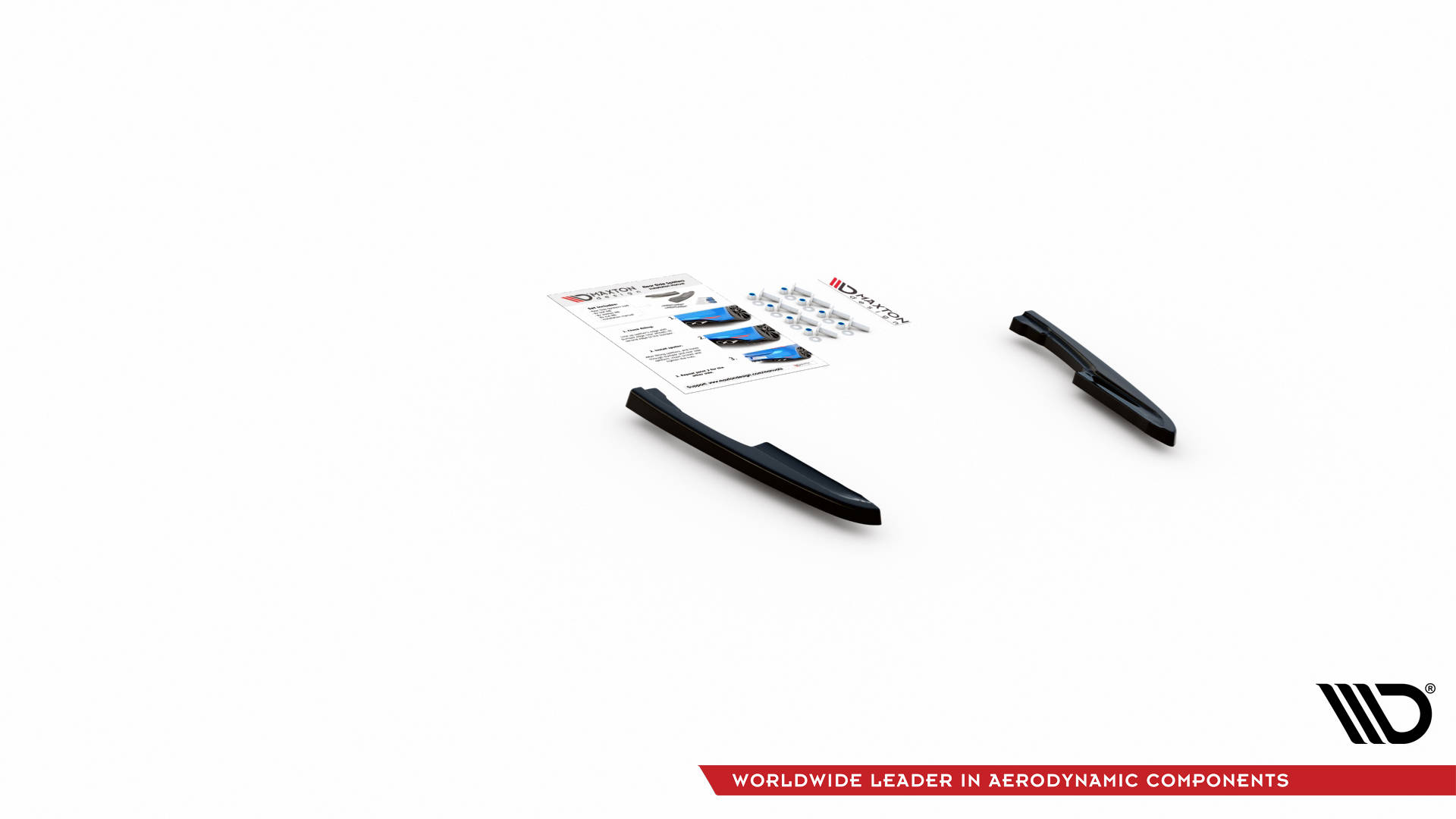 Rear Side Splitters Volkswagen Touareg R-line Mk3 - Image 4