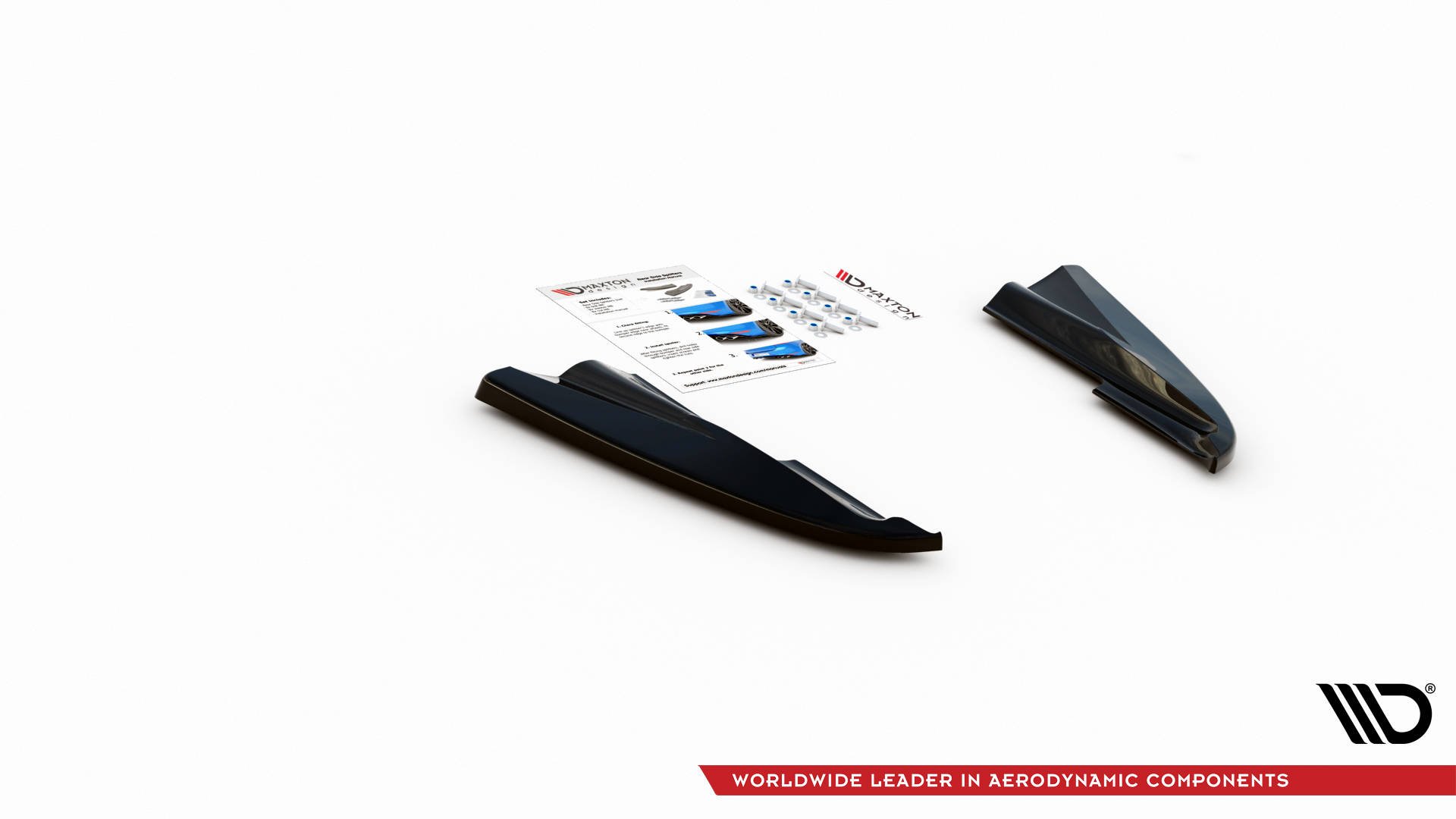 Rear Side Splitters Volvo S60 R-Design Mk2 Facelift - Image 3