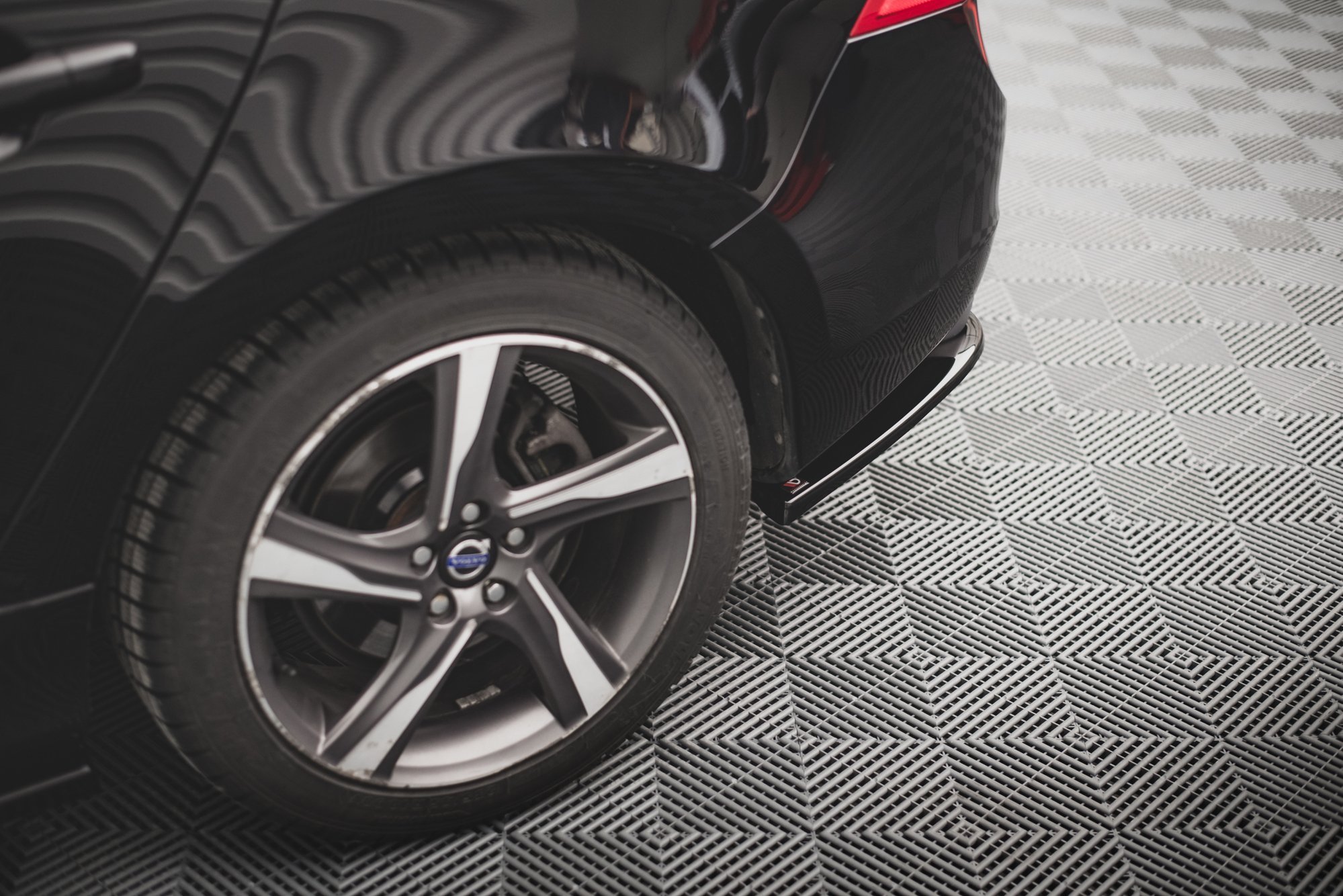 Rear Side Splitters Volvo S60 R-Design Mk2 Facelift