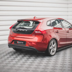 Alternative view of Rear Side Splitters Volvo V40
