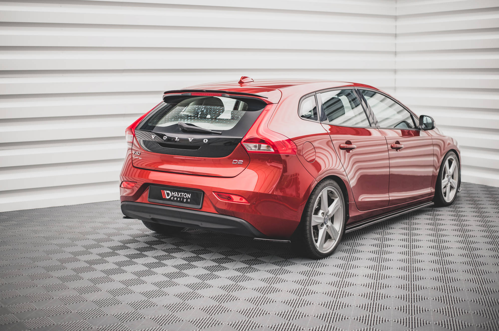 Rear Side Splitters Volvo V40 - Image 2