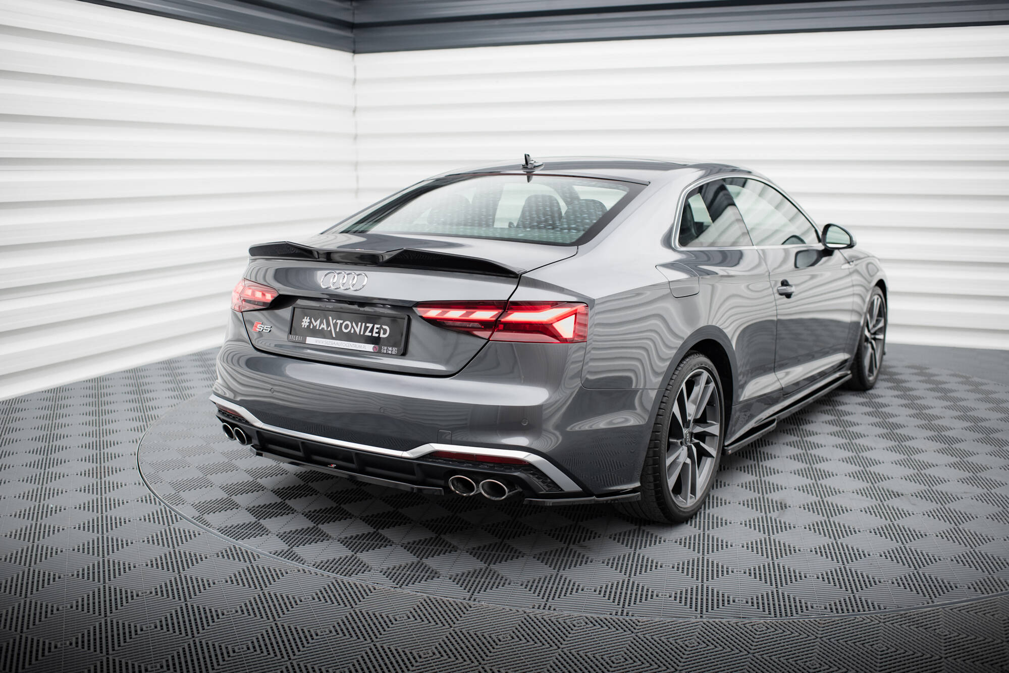 Rear Side Splitters for Audi S5 Sportback / Coupe F5 Facelift - Image 3