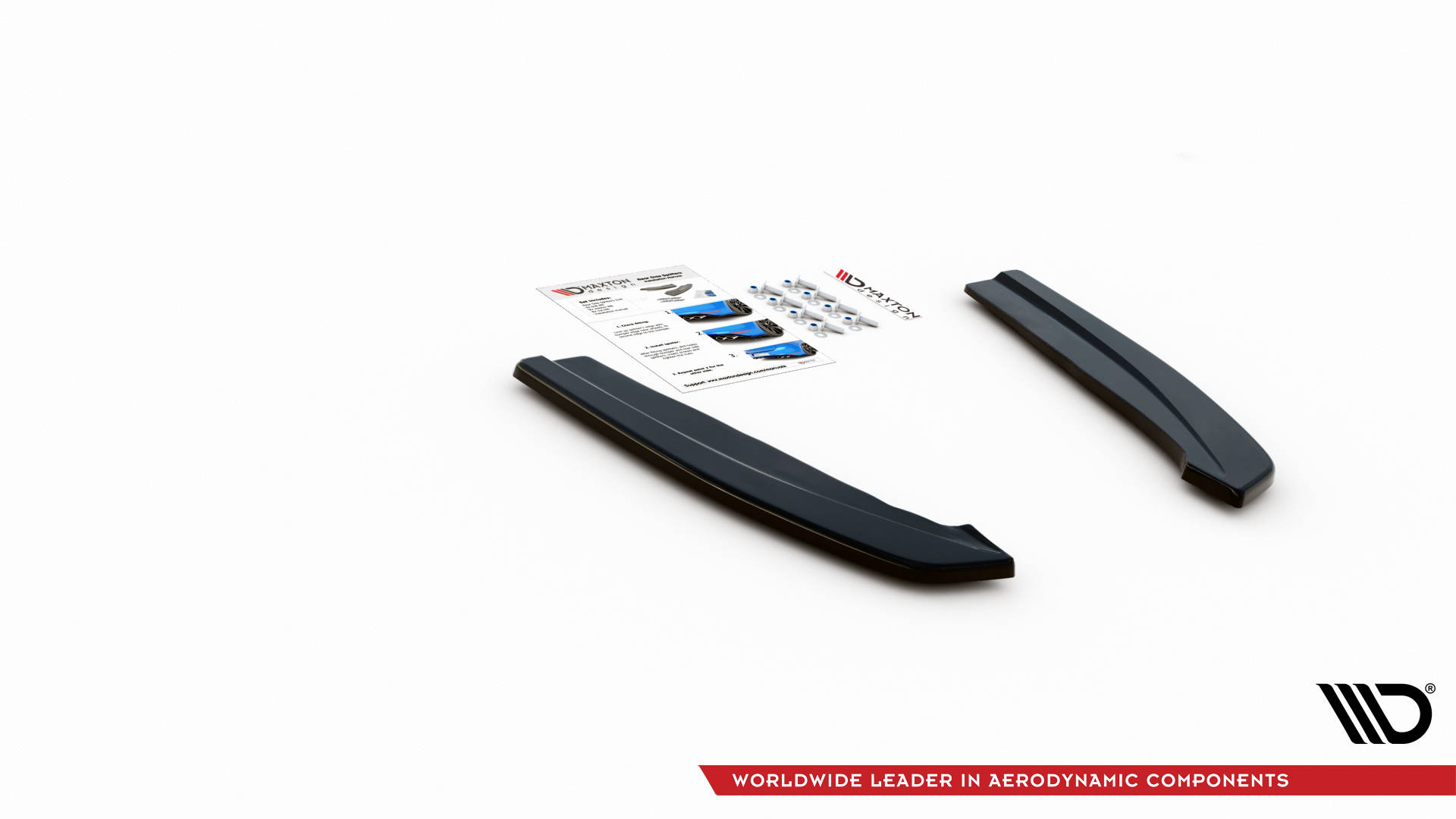 Rear Side Splitters for V.1 Ford Focus ST-Line Estate Mk4 - Image 5