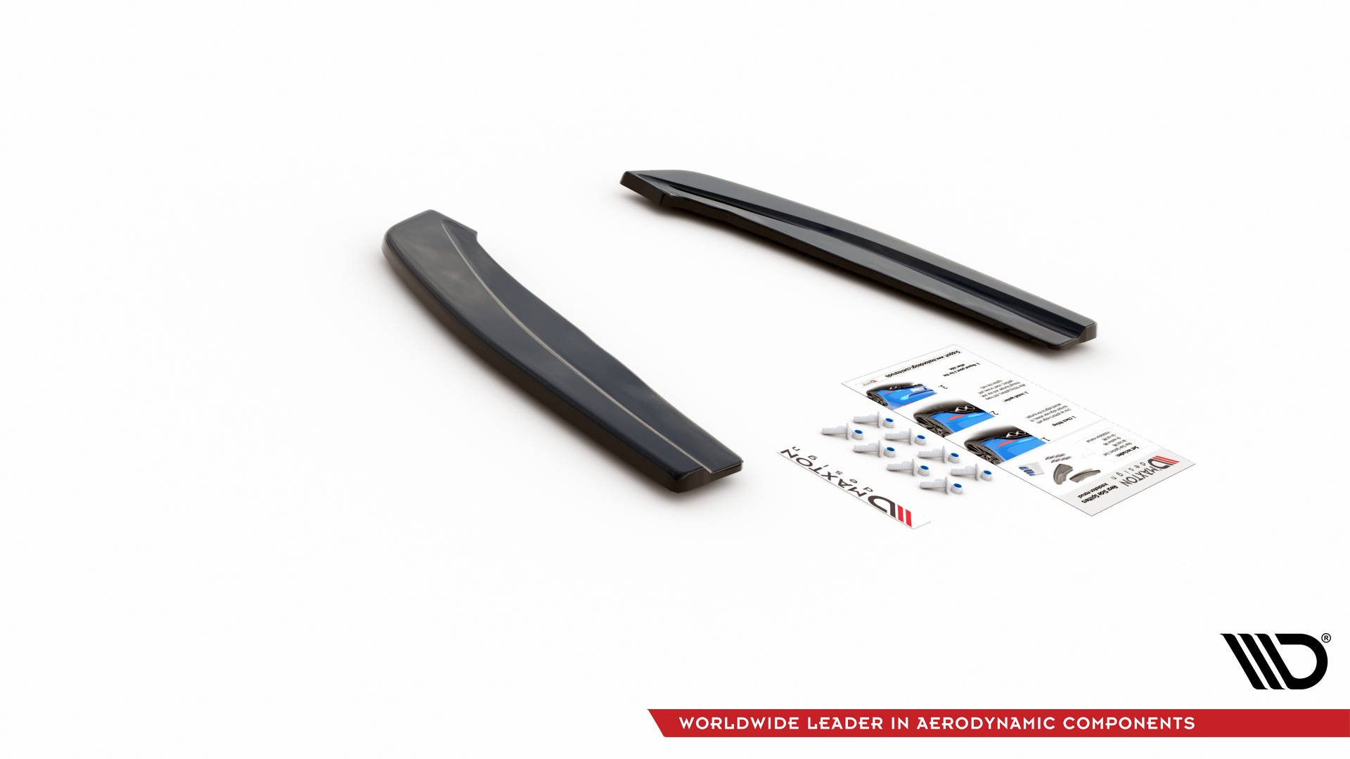Rear Side Splitters for V.1 Ford Focus ST-Line Estate Mk4 - Image 4