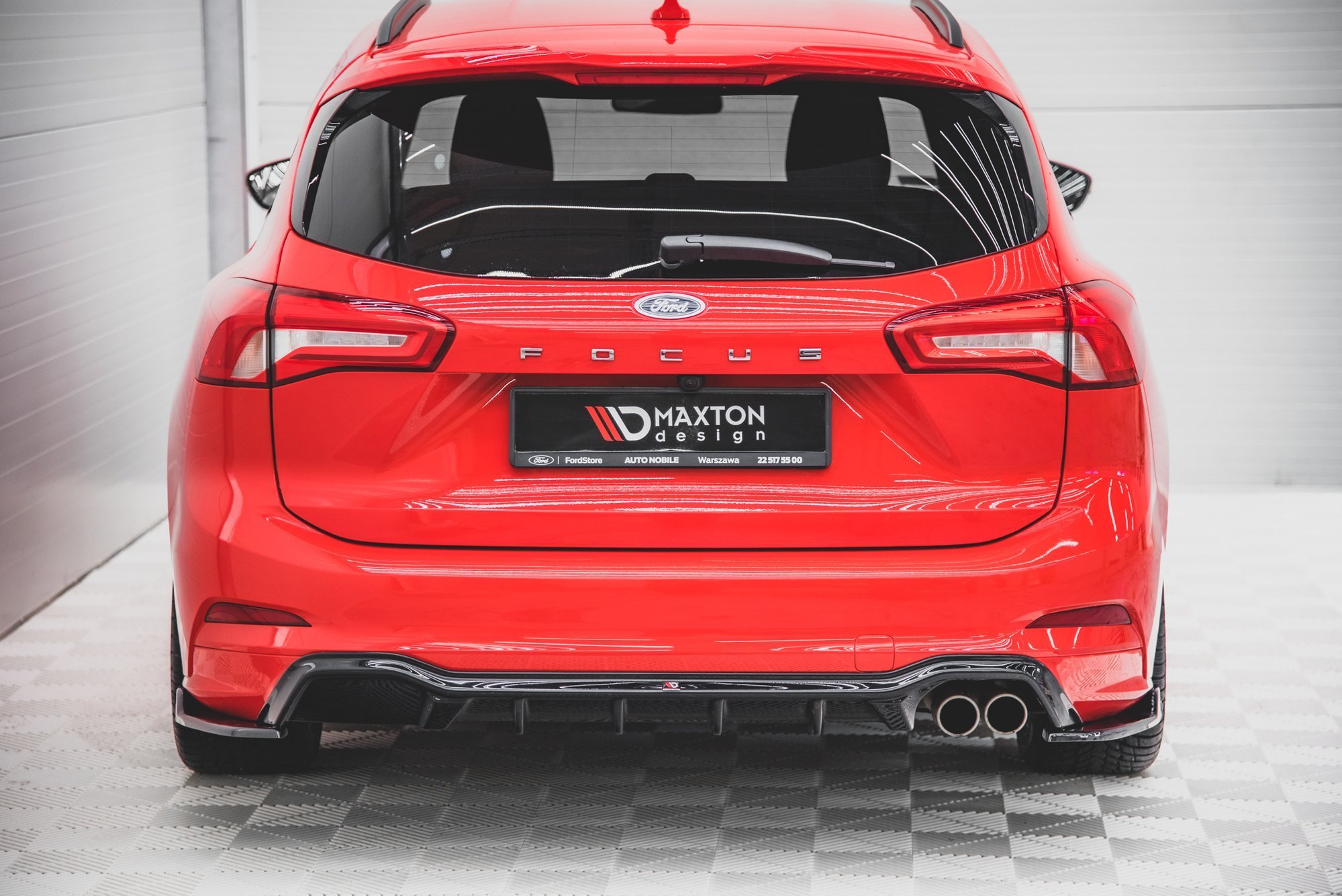 Rear Side Splitters for V.4 (For rear valance v.1) Ford Focus ST-Line Estate Mk4 - Image 2
