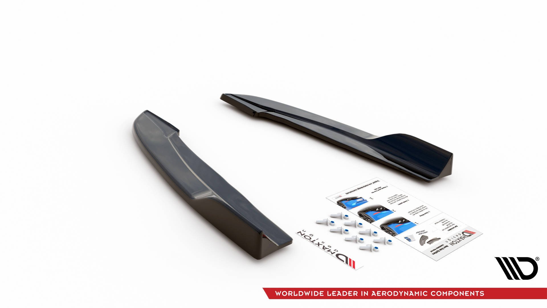 Rear Side Splitters for V.4 (For rear valance v.1) Ford Focus ST-Line Estate Mk4 - Image 5