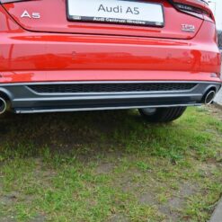 Alternative view of Rear Splitter Audi A5 F5 S-Line (without vertical bars)