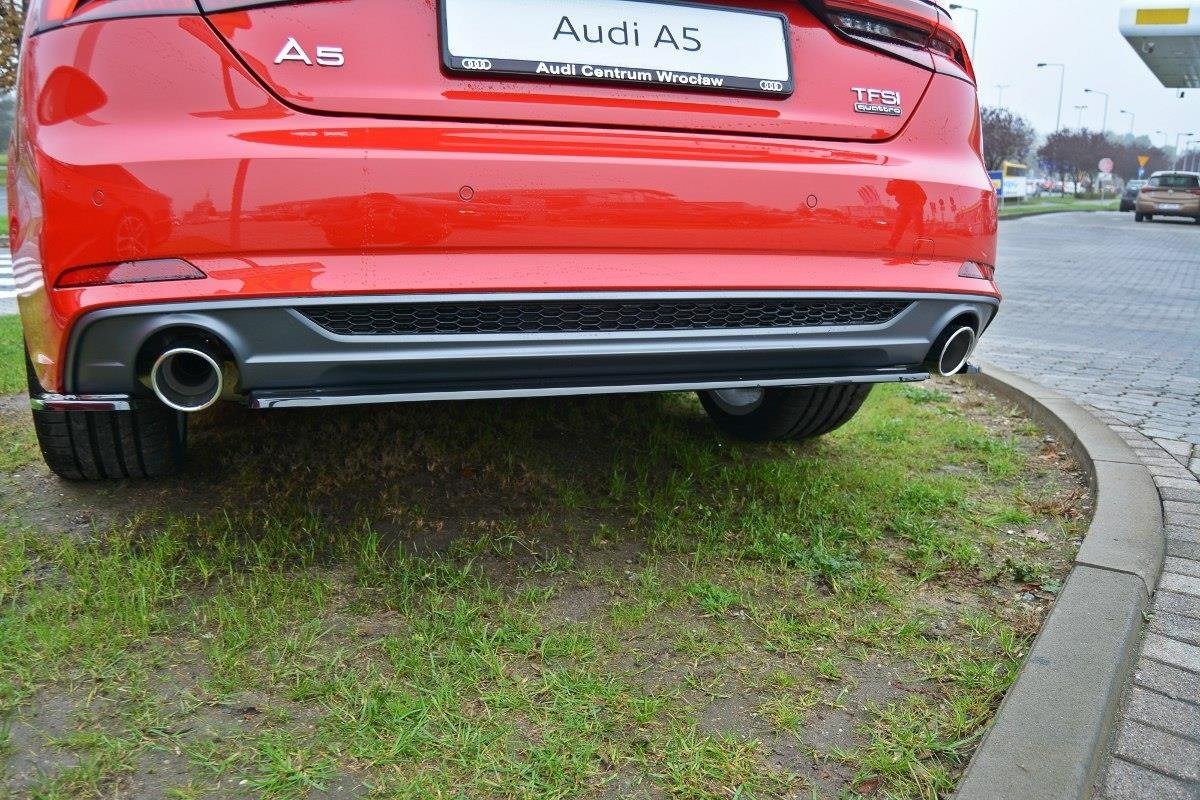 Rear Splitter Audi A5 F5 S-Line (without vertical bars) - Image 2