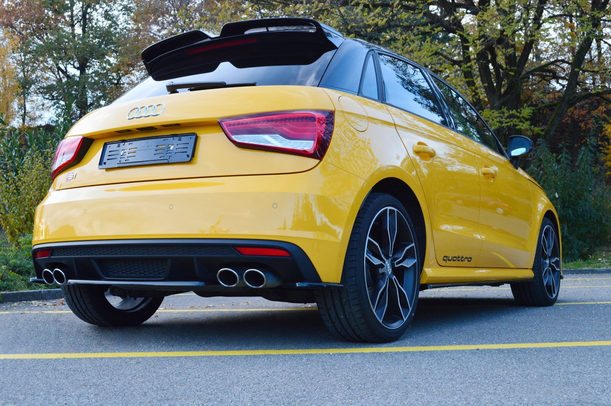 Rear Splitter Audi S1 8X - Image 4