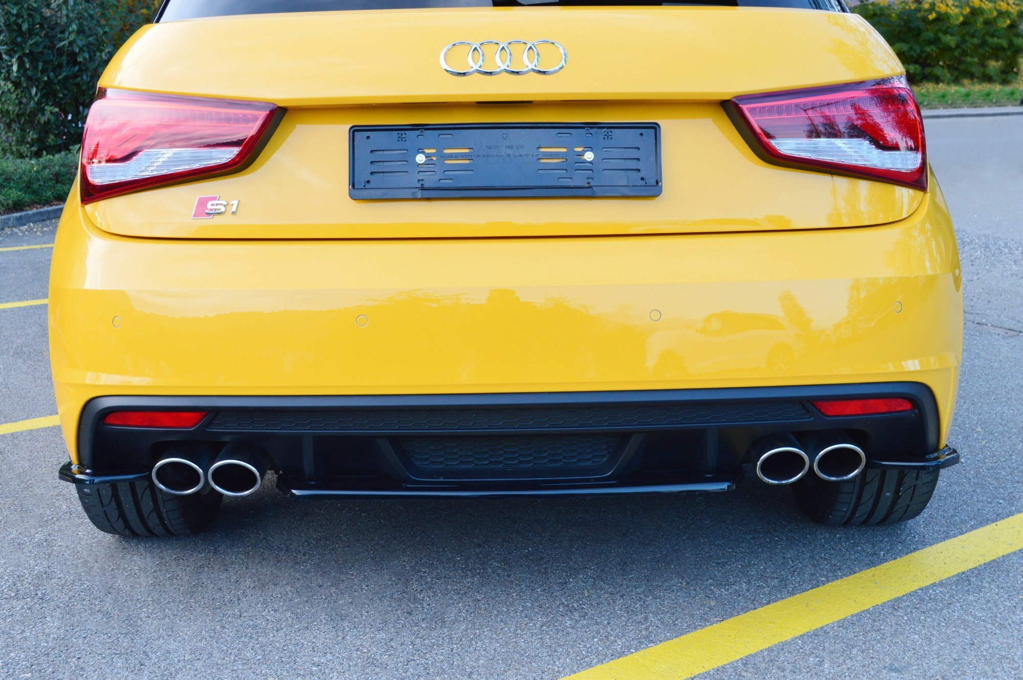 Rear Splitter Audi S1 8X - Image 3