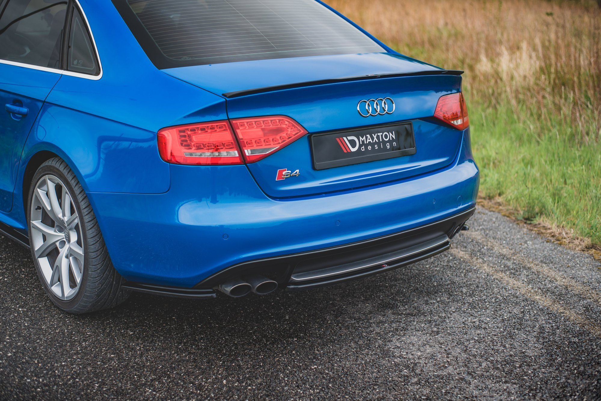 Rear Splitter Audi S4 / A4 S-Line B8 Sedan - Image 3