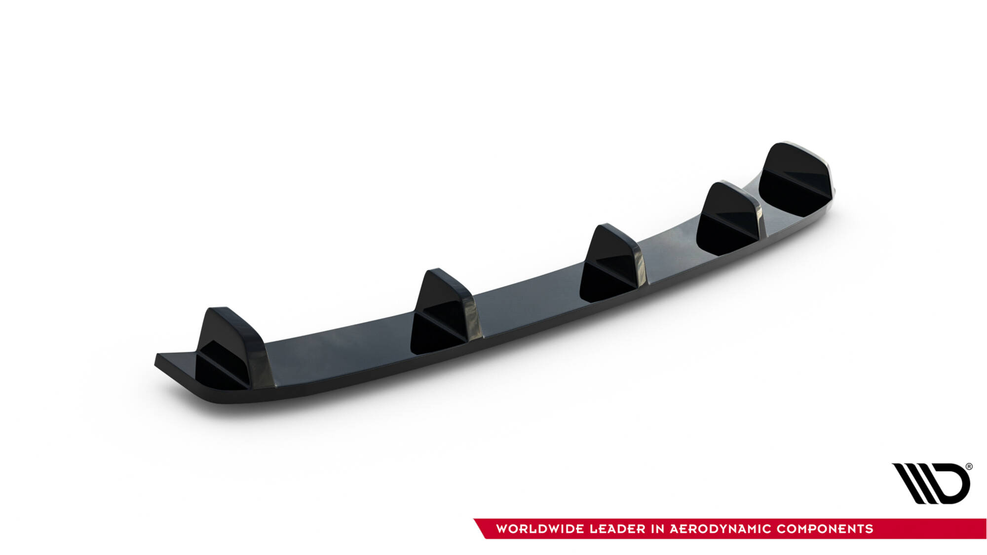 Rear Splitter BMW 3 E46 MPACK COUPE (with vertical bars) - Image 6