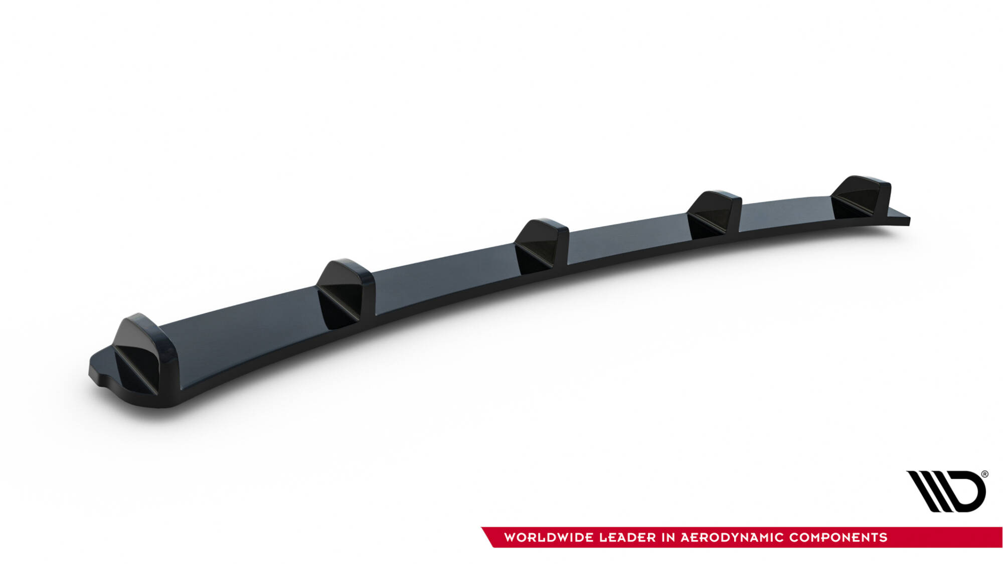 Rear Splitter BMW 3 E46 MPACK COUPE (with vertical bars) - Image 8