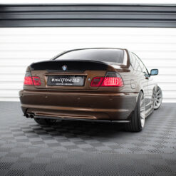 Rear Splitter BMW 3 E46 MPACK COUPE (with vertical bars)