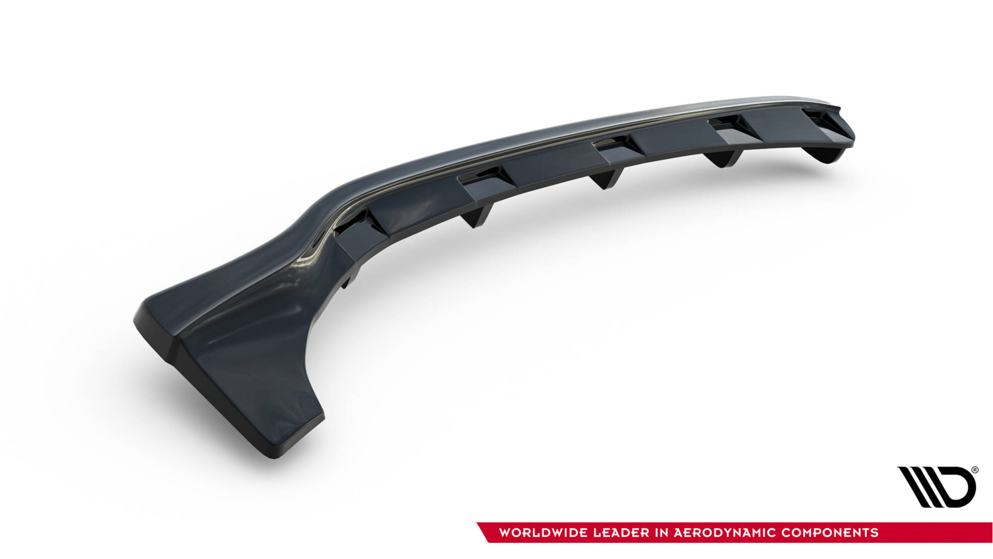 Rear Splitter BMW 3 E46 MPACK COUPE (with vertical bars) - Image 5