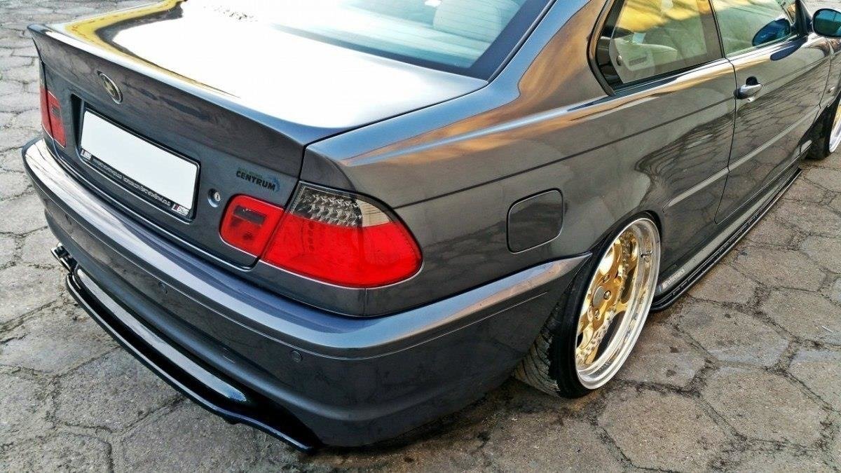 Rear Splitter BMW 3 E46 MPACK COUPE (without vertical bars) - Image 2