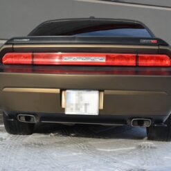 Alternative view of Rear Splitter DODGE CHALLENGER MK3. PHASE-I SRT8 COUPE (without vertical bars)