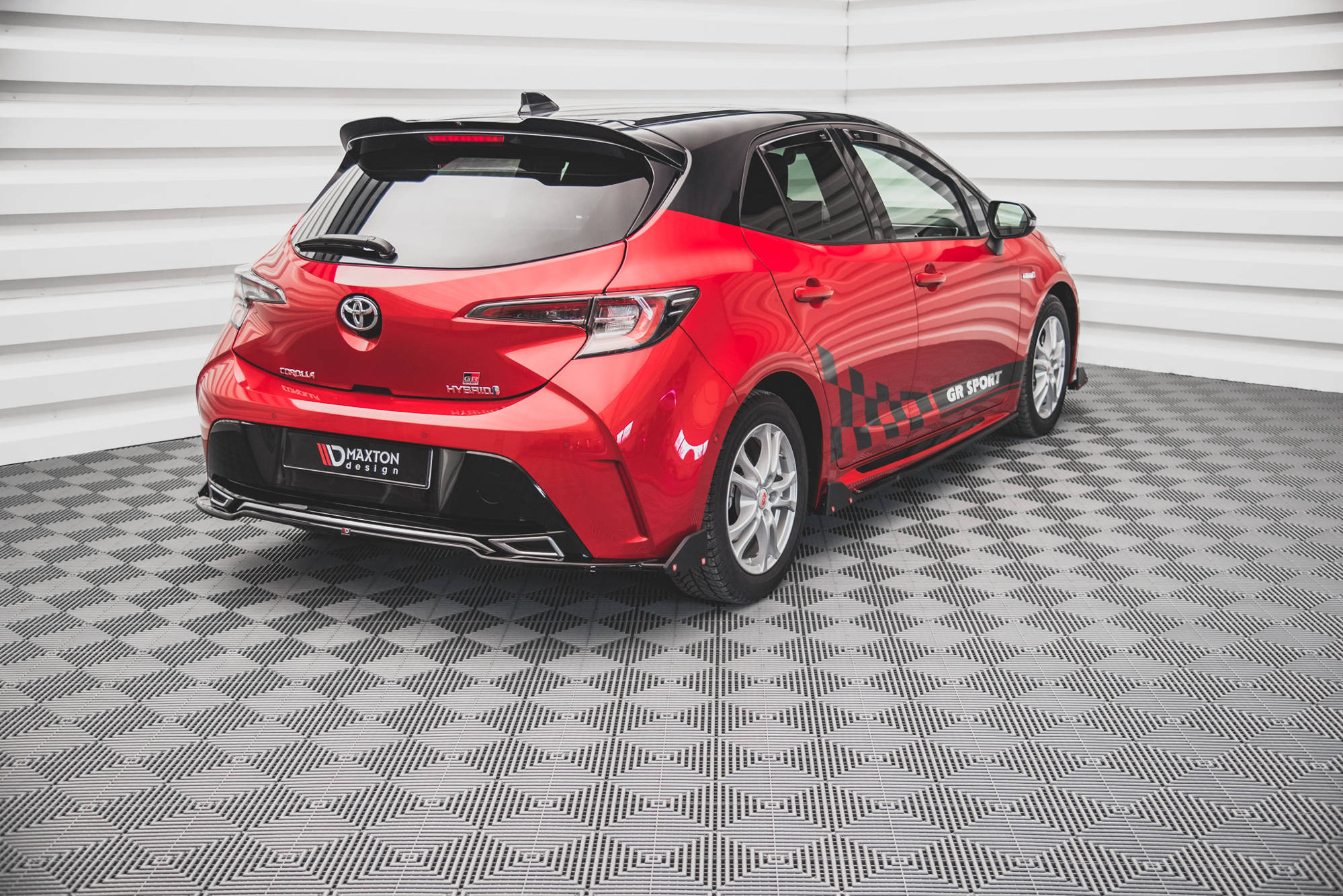 Rear Splitter + Flaps Toyota Corolla GR Sport Hatchback XII
