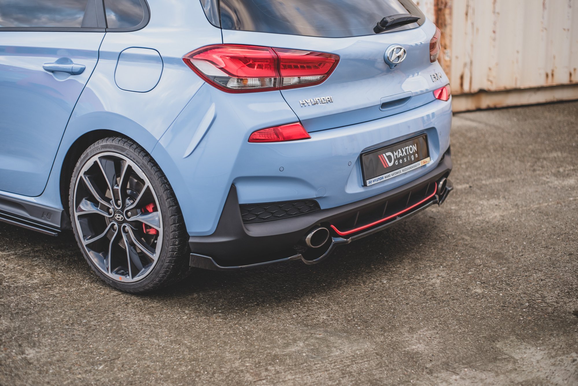Rear Splitter Hyundai I30 N Mk3 Hatchback - Image 5