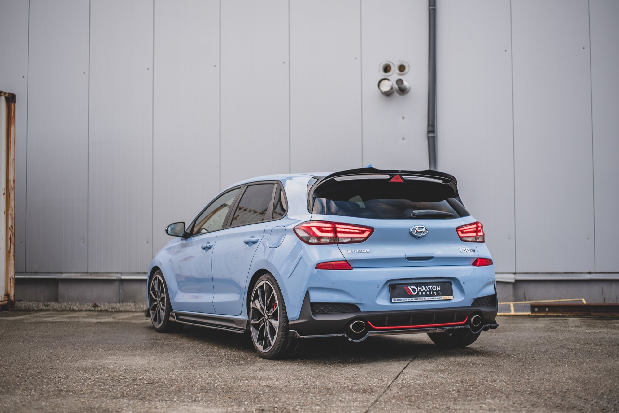 Rear Splitter Hyundai I30 N Mk3 Hatchback - Image 4