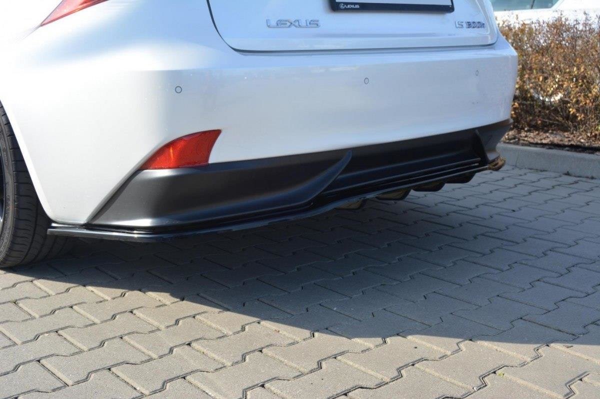 Rear Splitter Lexus IS Mk3 H (with vertical bars) - Image 2