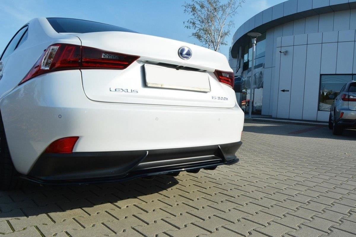 Rear Splitter Lexus IS Mk3 H (with vertical bars) - Image 3