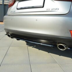 Alternative view of Rear Splitter Lexus IS Mk3 T (with vertical bars)