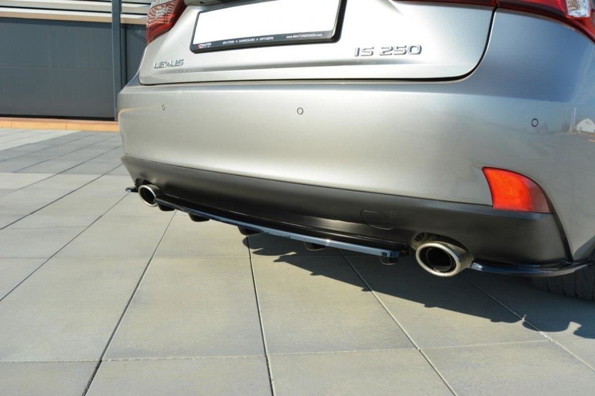 Rear Splitter Lexus IS Mk3 T (with vertical bars) - Image 2