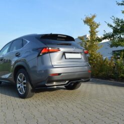 Alternative view of Rear Splitter Lexus NX Mk1 H (with vertical bars)