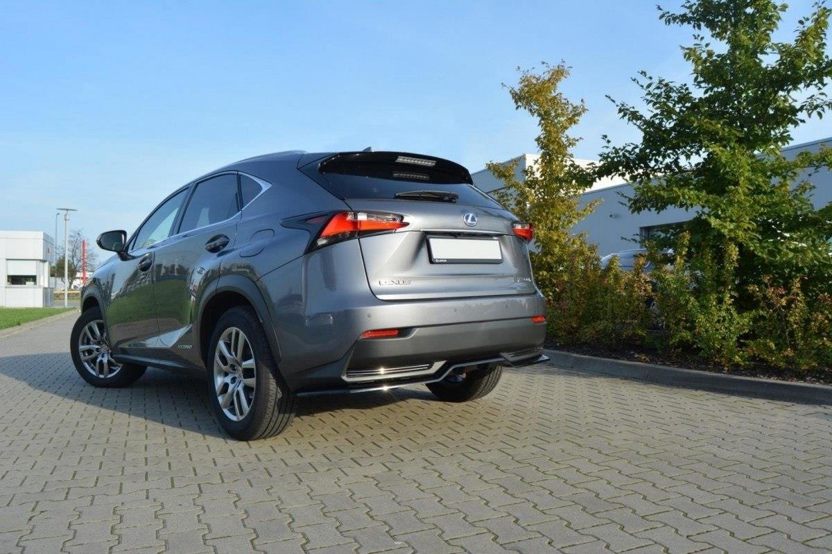 Rear Splitter Lexus NX Mk1 H (with vertical bars) - Image 2