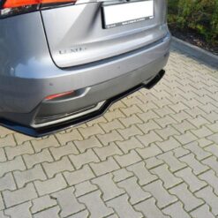 Alternative view of Rear Splitter Lexus NX Mk1 H (without vertical bars)