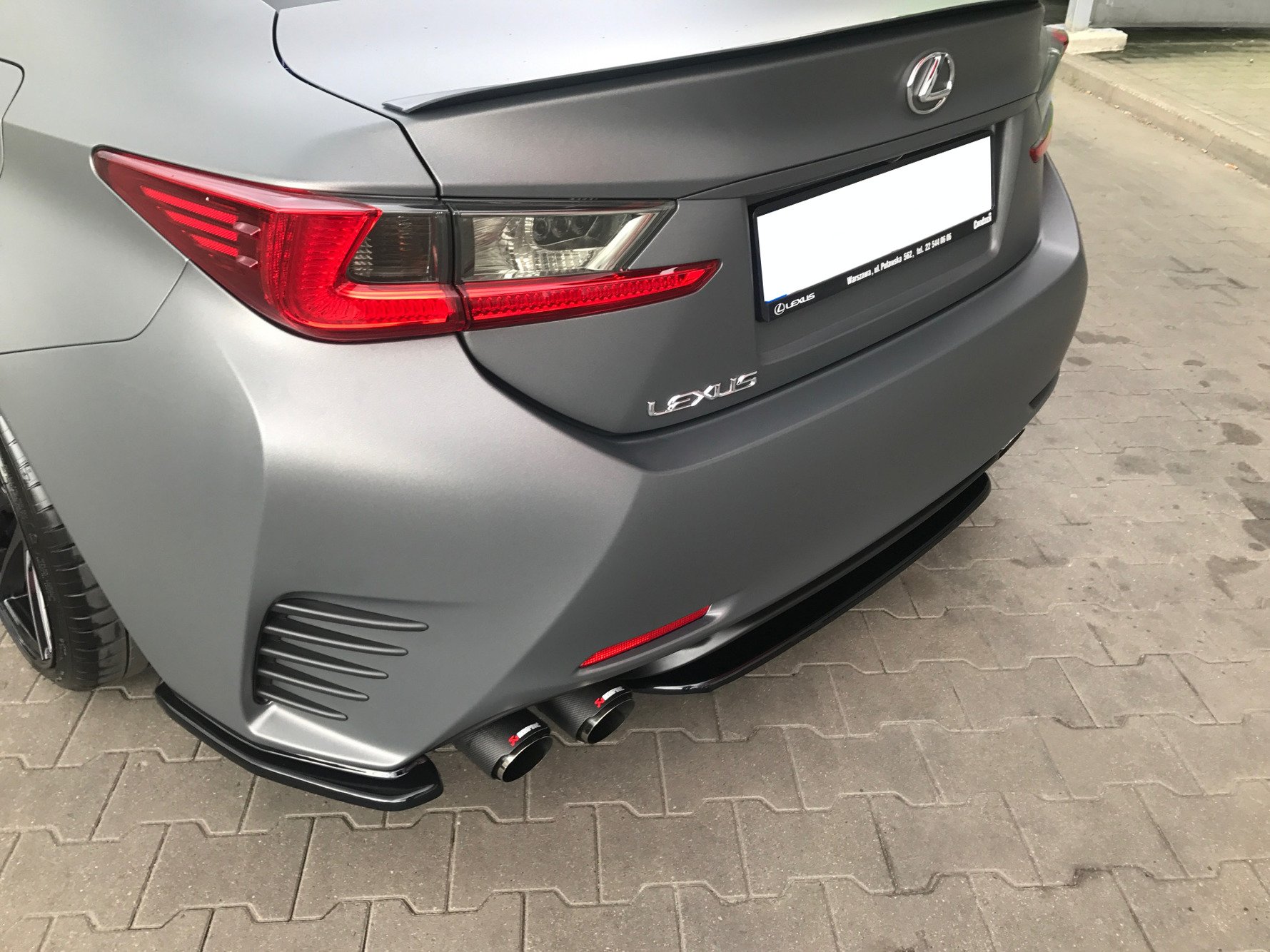 Rear Splitter Lexus Rc Mk1 - Image 2