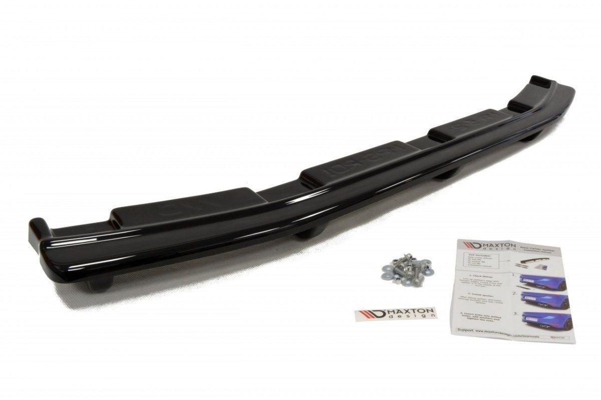Rear Splitter MAZDA 3 MK2 MPS (with vertical bars) - Image 2
