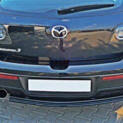 Alternative view of Rear Splitter MAZDA 3 MPS MK1 PREFACE US-Spec Version (without vertical bars)