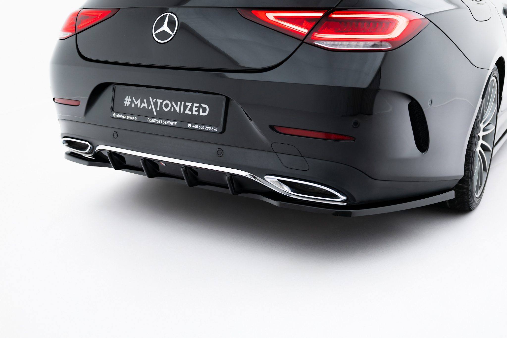 Rear Splitter Mercedes-Benz CLS AMG-Line C257 - Image 8