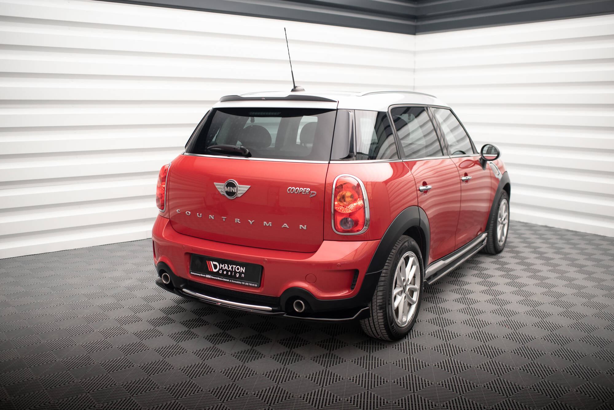 Rear Splitter Mini Cooper Countryman R60 Facelift - Image 2
