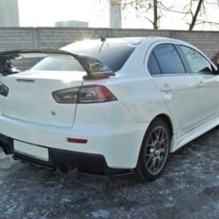 Alternative view of Rear Splitter Mitsubishi Lancer Evo X (with vertical bars)