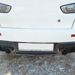 Rear Splitter Mitsubishi Lancer Evo X (with vertical bars)